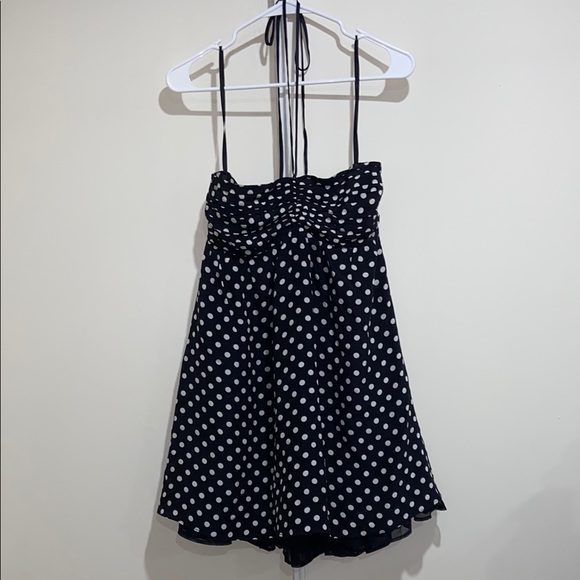 Alice + Olivia Polka Dot Silk Dress - Picture 1 of 5